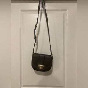 Calvin Klein Black Saffiano Crossbody Bag
